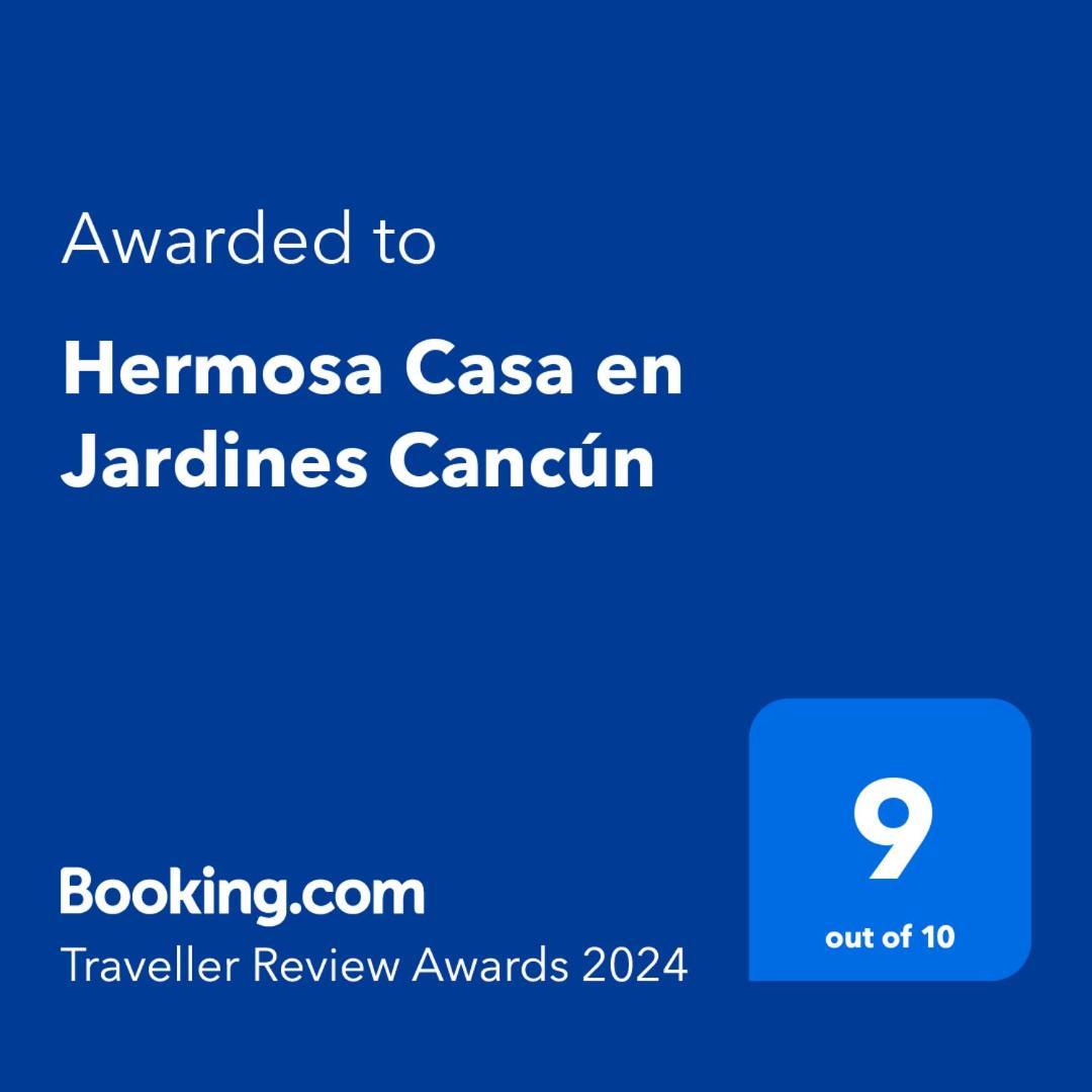 Hermosa Casa En Jardines Cancún Buitenkant foto